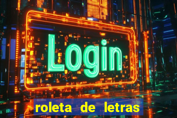 roleta de letras stop online